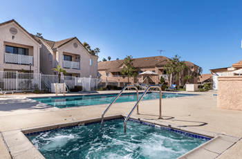 Heated pool and spa