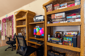 Residents computer room with internet access