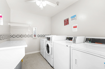 On site laundry rooms