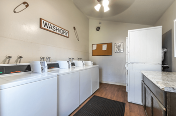 On site laundry rooms