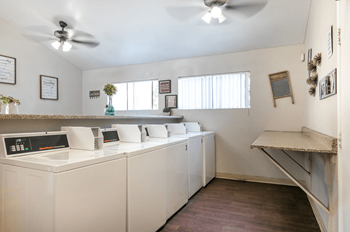 On site laundry rooms