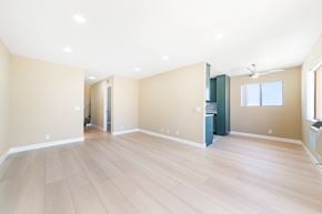 Hollywood multi-family for rent - Open concept living area with light wood floors at Joro Properties Apartments, Hollywood
