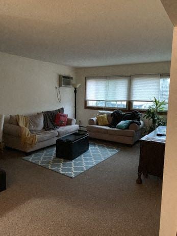 Minneapolis multi-family for rent - a living room with two couches and a table