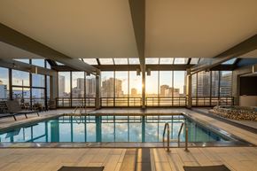 Minneapolis multi-family for rent - Indoor Pool and Spa at ELEVATE Apartment Homes, Minneapolis, Minnesota