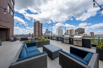 Elevate apartment homes rooftop deck