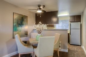 Everett multi-family for rent - Dining And Kitchen at Hangar 128 Apartments, Everett, Washington