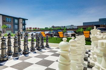 Maven outdoor courtyard