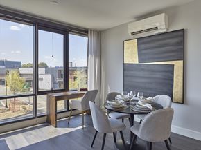 Hackensack apartment for rent - floor to ceiling windows, hardwood flooring, large one bed