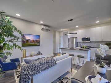 Union apartment for rent - a living room with a couch and a table