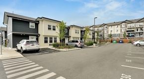 Port Alberni townhouse for rent - A row of townhomes with parking in front