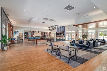 Spacious clubhouse