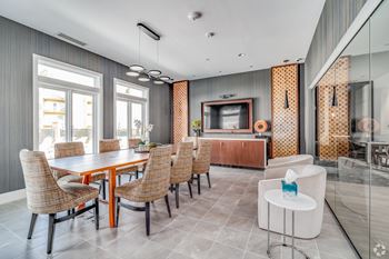 Work-friendly lounges and reservable meeting spots