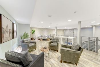 Lively resident clubhouse & social lounge