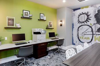 Business center with wifi