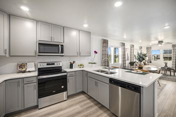 Luxury vinyl plank flooring