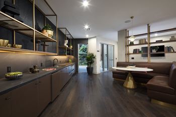 Club lounge w/ kitchenette