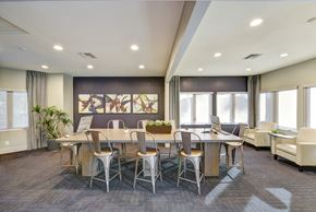 El Cajon apartment for rent - A conference room with a long table and chairs.