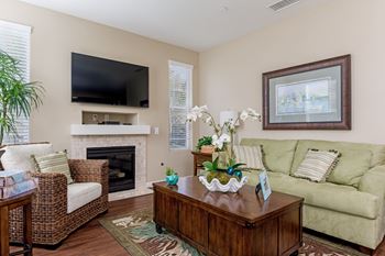 Gas fireplaces with ceramic tile hearth and glass doors*