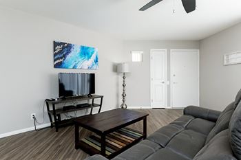 Renovated living room