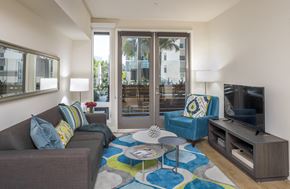 Los Angeles apartment for rent - living room
