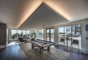 Revere apartment for rent - clubhouse with pool table, lounge seating, and with ocean views