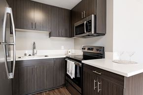 Pleasant Grove apartment for rent - A kitchen at Village Square Apartments