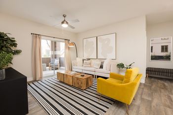 Spacious living room