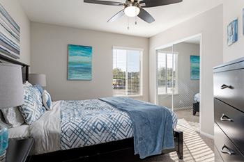 Sunny & bright bedroom
