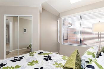 Large windows, natural light