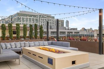 Rooftop deck