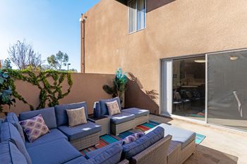Patio with couches 