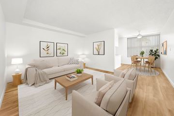 Chula Vista apartment for rent - a living room and dining room with couches and a table