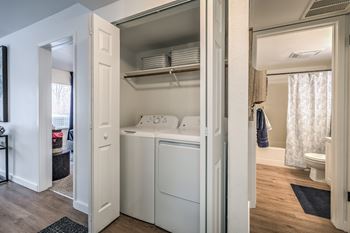 Washer and dryer
