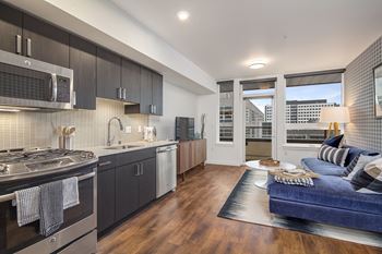Studio, 1-bedroom and 2-bedroom apartments