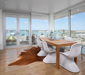 San Diego apartment for rent - apartment dining area