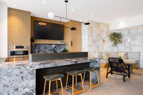 Washington apartment for rent - Resident Lounge Kitchen