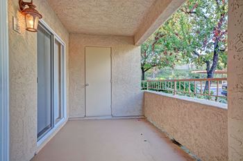 Private balcony or patio retreat