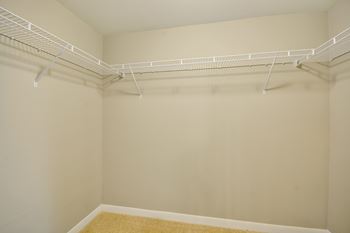 Large empty closet