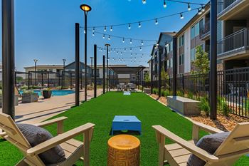 Outdoor game area