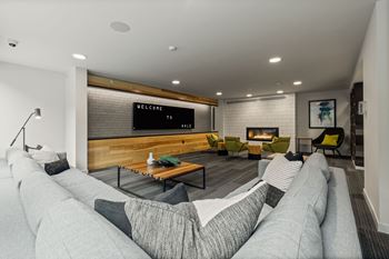 Modern living room view