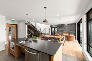 Modern kitchen counter