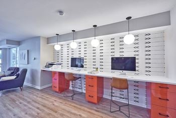 Complimentary wi-fi offered in leasing office