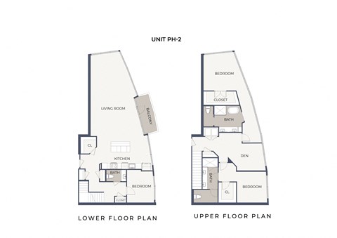 Floor plan for 2 beds, 2 baths, 2679 sqft