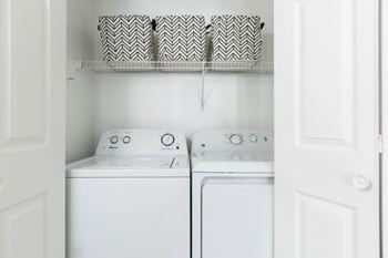 Full-size washer & dryer
