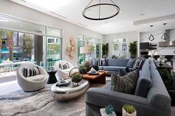 Chula Vista apartment for rent - a living room with couches and chairs and a table