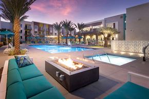 Chula Vista apartment for rent - Outdoor Courtyard  at Rivue, Chula Vista, California