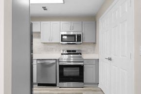 Greensboro apartment for rent - Kitchen view at The Madison at Adams Farm, North Carolina