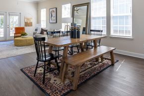 Myrtle Beach apartment for rent - a dining room with a table and chairs in a home