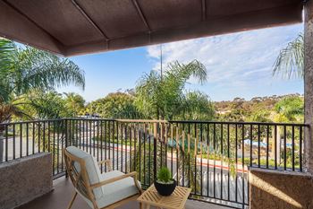 Covered patio or balcony