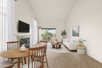 Vaulted ceiling*